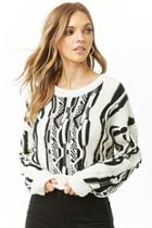 Forever21 Ikat Knit Sweater