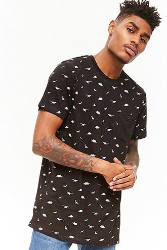 Forever21 Super Massive Dinosaur Print Tee