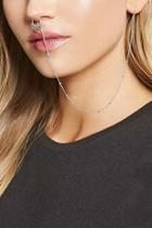 Forever21 Nose Ring Chain Earring