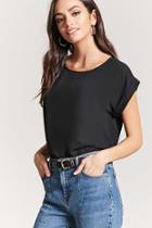 Forever21 Chiffon Cuff Sleeve Top