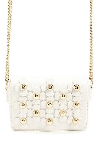 Forever21 Floral Beaded Crossbody