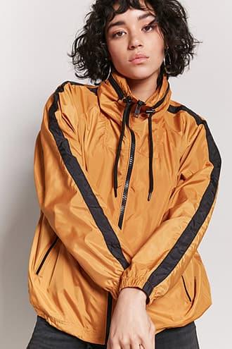 Forever21 Stripe Windbreaker Jacket