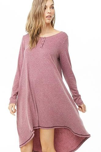Forever21 Brushed High-low Dress