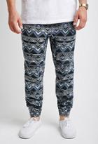 Forever21 Southwestern Print Denim Joggers