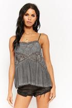 Forever21 Lace Shirred Cami