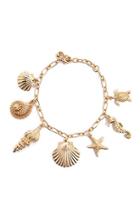 Forever21 Seashell Charm Bracelet
