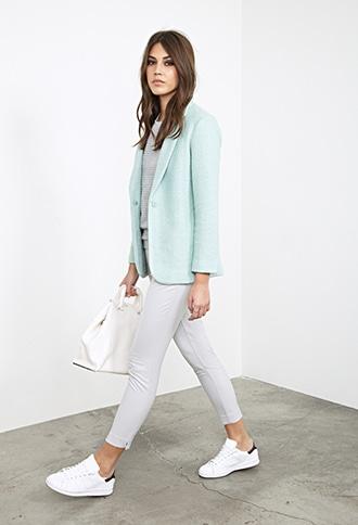 Forever21 Classic Boucle Coat