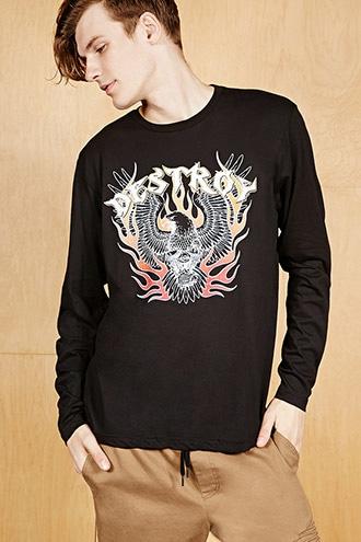 Forever21 Hype Means Nothing Destroy Tee