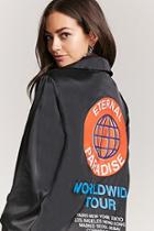 Forever21 Eternal Paradise Logo Jacket