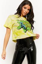 Forever21 Nickelodeon Double Dare Tie-dye Graphic Tee