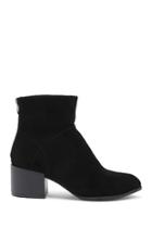 Forever21 Faux Suede Ankle Bootie