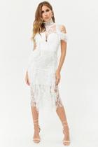 Forever21 Lace High Neck Dress