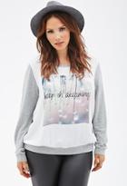 Forever21 Plus Size Dreaming Baseball Tee