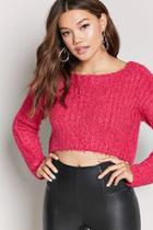 Forever21 Fuzzy Boucle Knit Sweater