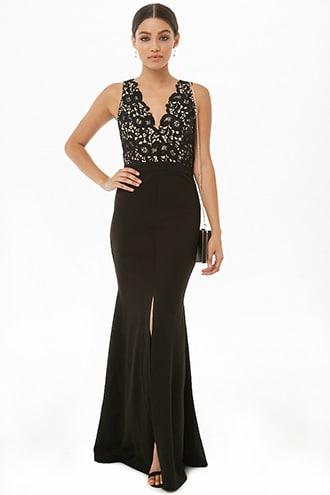 Forever21 Lace Top Gown