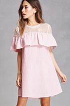 Forever21 Tassels N Lace Striped Dress