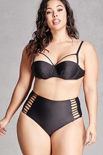 Forever21 Plus Size Strappy Bikini Set