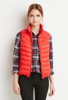 Forever21 Women's  Puffer Vest (coral)
