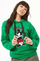 Forever21 Mickey Mouse Graphic Oversized Hoodie