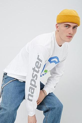 Forever21 Napster Graphic Tee