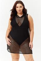 Forever21 Plus Size Open-knit Swim Cover-up