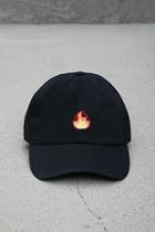 Forever21 City Hunter Flame Dad Cap