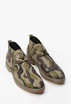 21 Men Camo Lace-up Chukkas