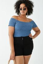 Forever21 Plus Size Cuffed Shorts