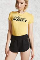 Forever21 Mesh Insert Shorts