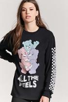 Forever21 All The Feels Care Bears Sweater