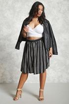 Forever21 Plus Size Stripe Skirt