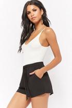 Forever21 Self-tie Belted Shorts