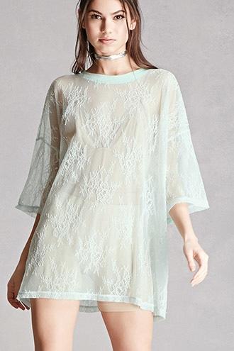 Forever21 Pixie & Diamond Chantilly Top