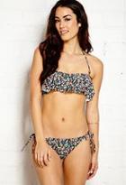 Forever21 Floral String Bikini Bottom