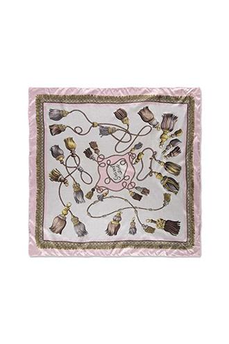 Forever21 Repurposed Graphic Silk Scarf