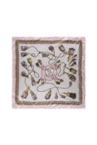 Forever21 Repurposed Graphic Silk Scarf