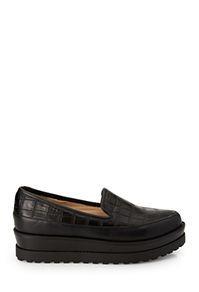 Forever21 Embossed Flatform Loafers