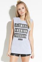 Forever21 Civil Fitness Fashion Muscle Tee