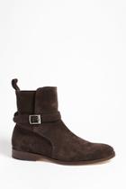 Forever21 Men Foundation Faux Suede Buckle Ankle Boot