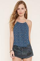 Forever21 Women's  Abstract Print Cami