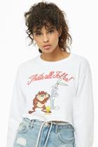Forever21 Looney Tunes Graphic Top