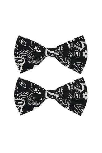 Forever21 Bandana Bow Hair Ties