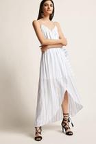 Forever21 Stripe Cami Wrap Dress