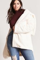 Forever21 Plus Size Hooded Faux Fur Jacket