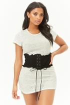 Forever21 Belted High-low Tunic