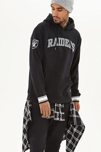 21 Men Men's  Nfl Raiders Fleece Hoodie