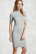 Forever21 High Neck Midi Dress