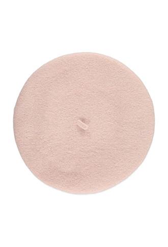 Forever21 Felt Wool-blend Beret (light Pink)