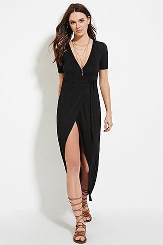 Forever21 Wrap Maxi Dress