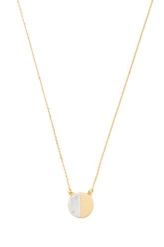 Forever21 Geo Stone Pendant Necklace